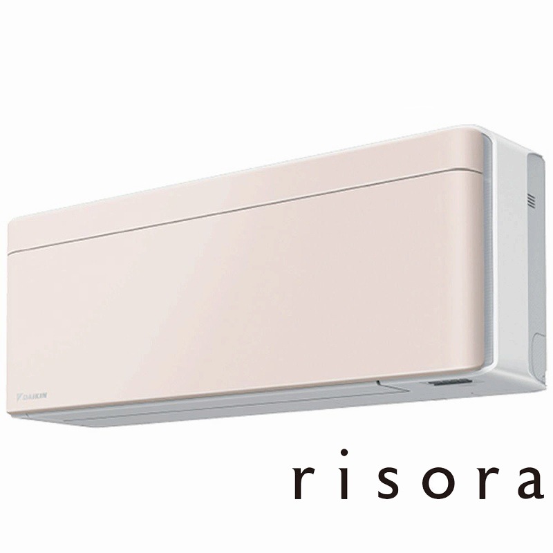 （標準取付工事費込）ダイキン　DAIKIN　エアコン おもに6畳用 risora リソラ SXシリーズ [ストーンベージュ]　S223ATSS-W/Y 本体ホワイト色