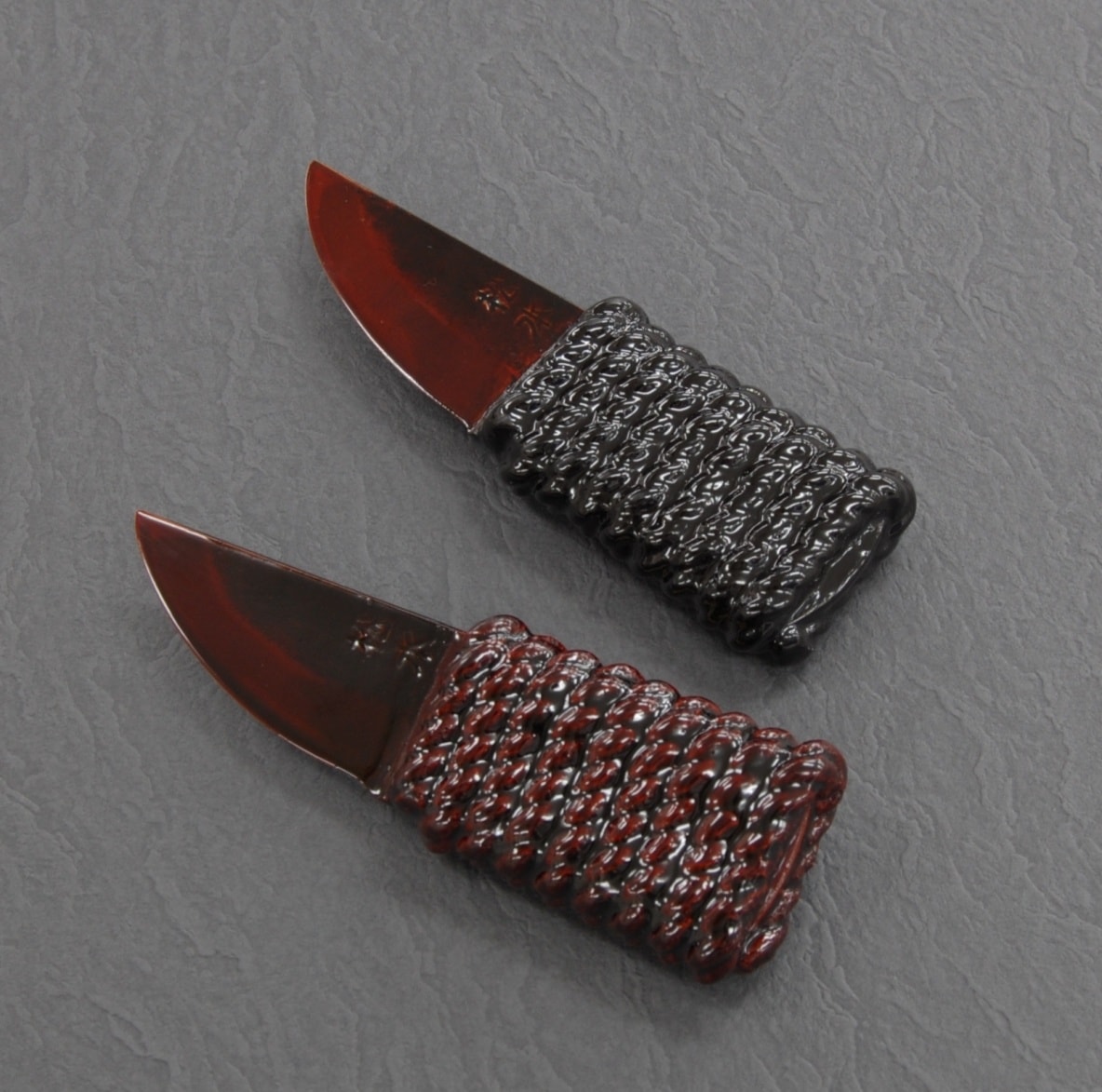 武田刃物縄包乾漆小刀[溜漆] 15,620円