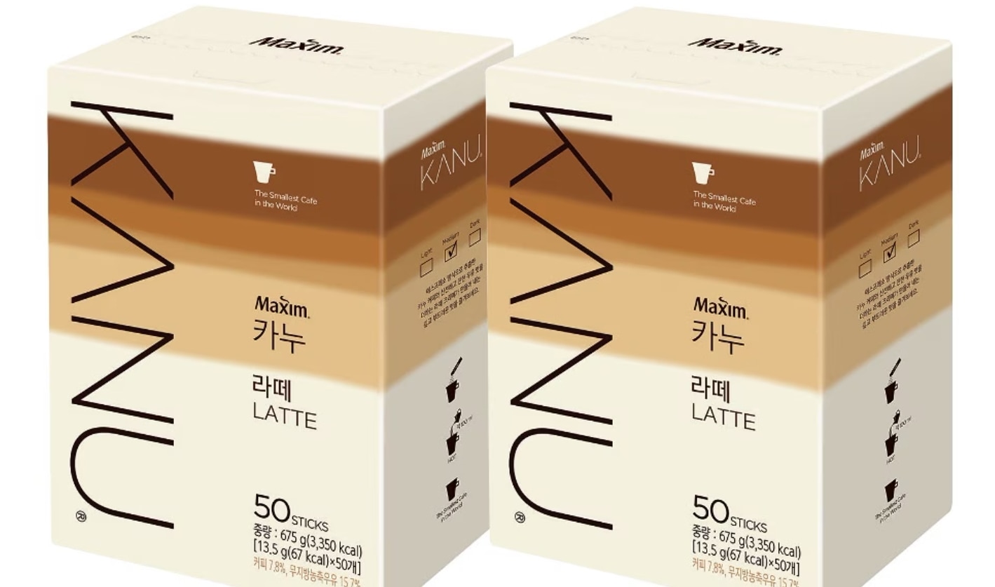 ラテ コーヒー 50本 x 2箱 計100本 韓国コーヒー