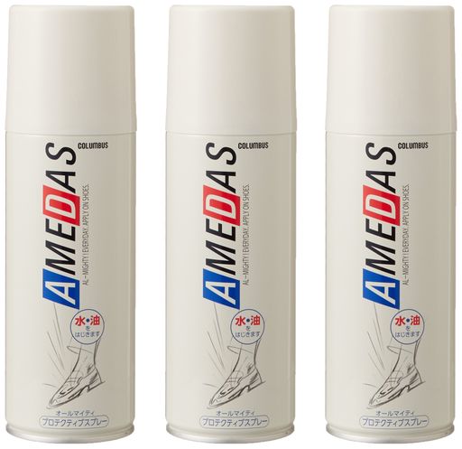 [コロンブス] アメダス防水スプレー 420ml まとめ買い 3本セット 100001 メンズ クリア 420ml×3本セット