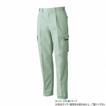 桑和 4448 ワンタックカーゴパンツ 110サイズ モスグリーン（107）