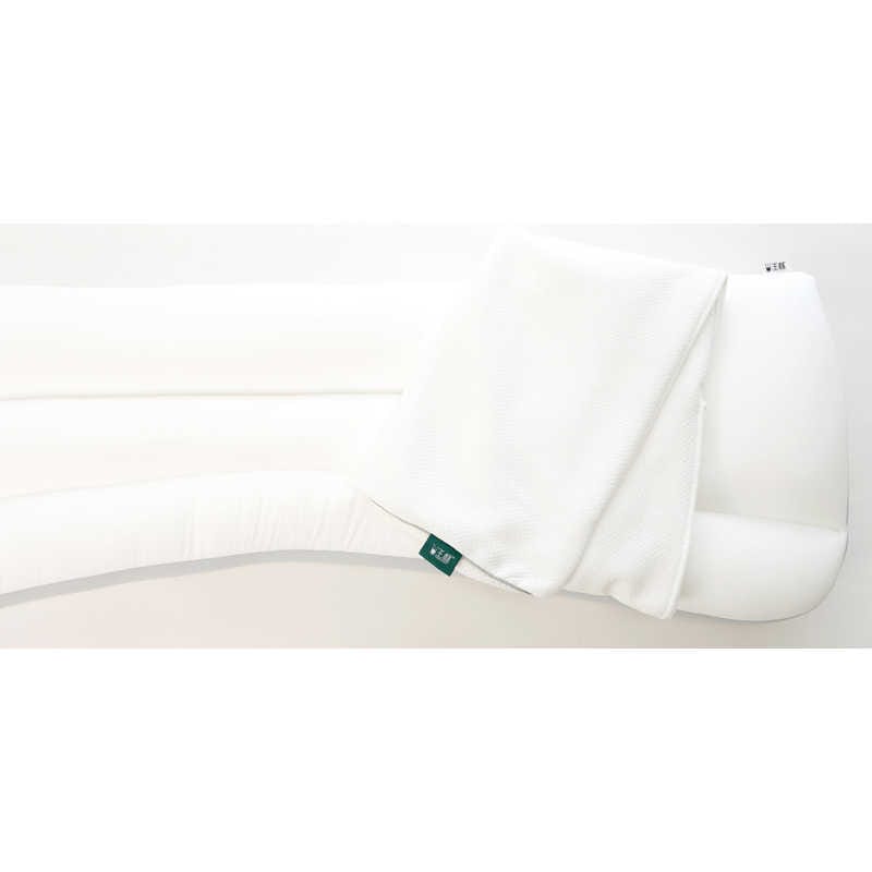 ビーチ　王様の夢枕ワイドロングカバー テンセル ホワイト ［抱き枕用］　ﾜｲﾄﾞﾛﾝｸﾞｶﾊﾞｰﾃﾝｾﾙ