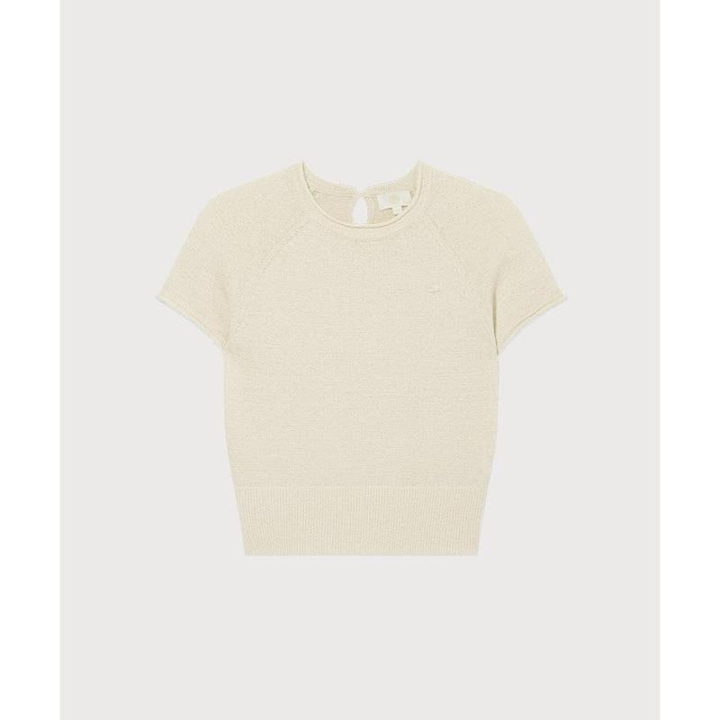 ウーマン ブークレ ラグラン ハーフ ニット Ivory CO2502KT83IV