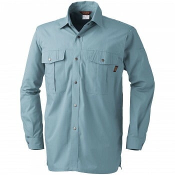 桑和 535 長袖シャツ Lサイズ ミストブル（208）