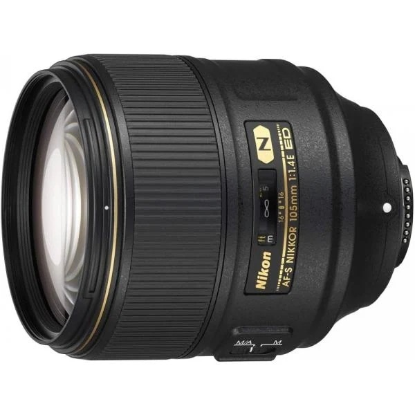 【中古】ニコン Nikon 単焦点レンズ AF-S NIKKOR 105mm f/1.4E ED フルサイズ対応