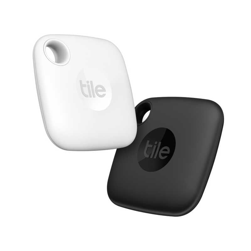TILE　Mate(2022)ブラック&ホワイト/電池交換不可(最大約3年) 2個パック　RT-45002-AP