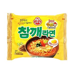 【逸品】 ゴマ 韓国食品 ラーメン 4ea) x (115g 海外インスタント麺