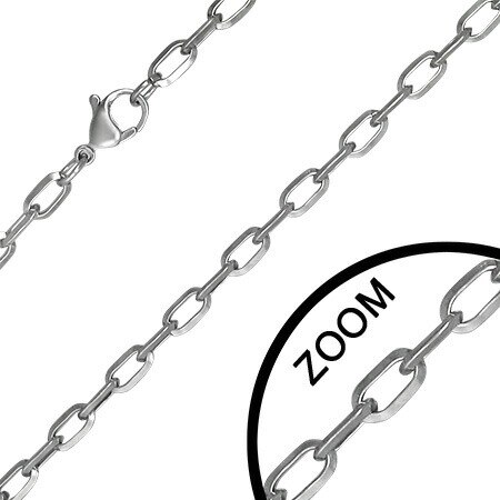 3.0mmトライアングルチェーン ネックレス 長い 短い 首飾り アクセサリー サージカルステンレス316L 細い 細め プレゼント 男性 女性 シンプル 単品 鎖だけ stc00cne039xx