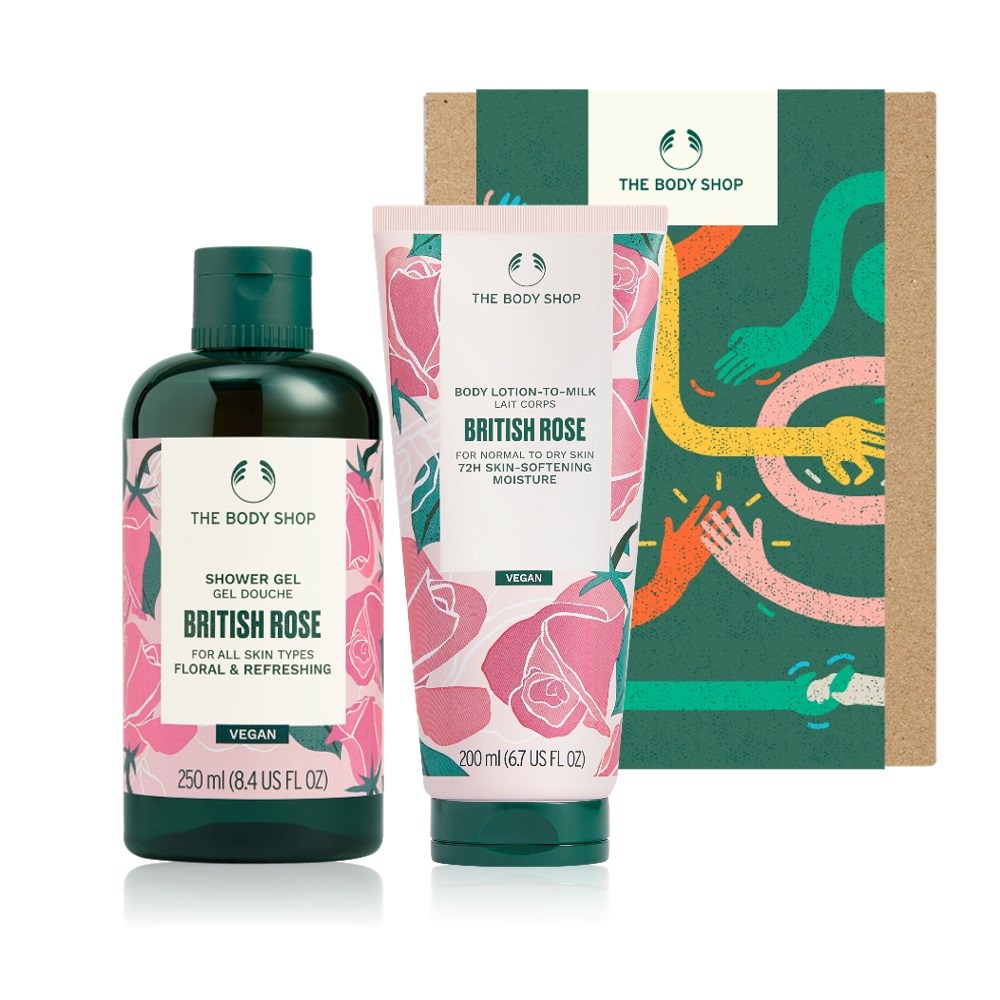 ＃ブリティッシュローズギフトセット（シャワージェル+ローズ構成） 5,547円