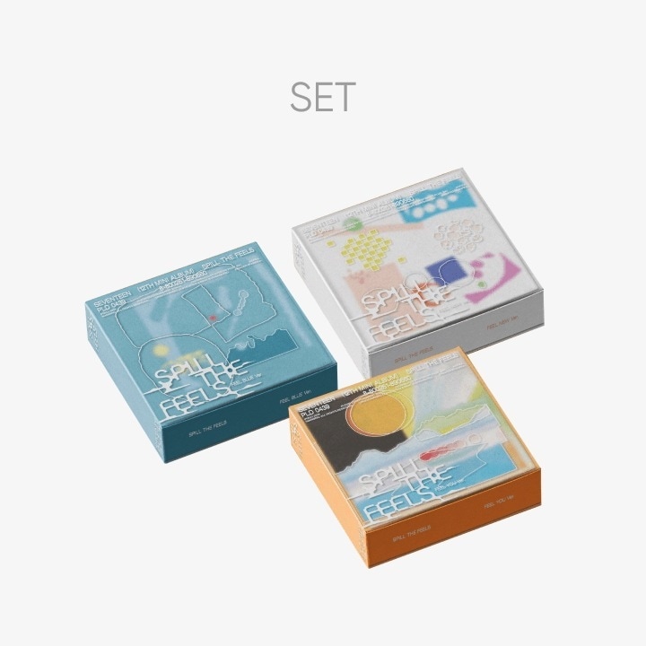 SEVENTEEN 12th Mini Album [SPILL THE FEELS] (Set)