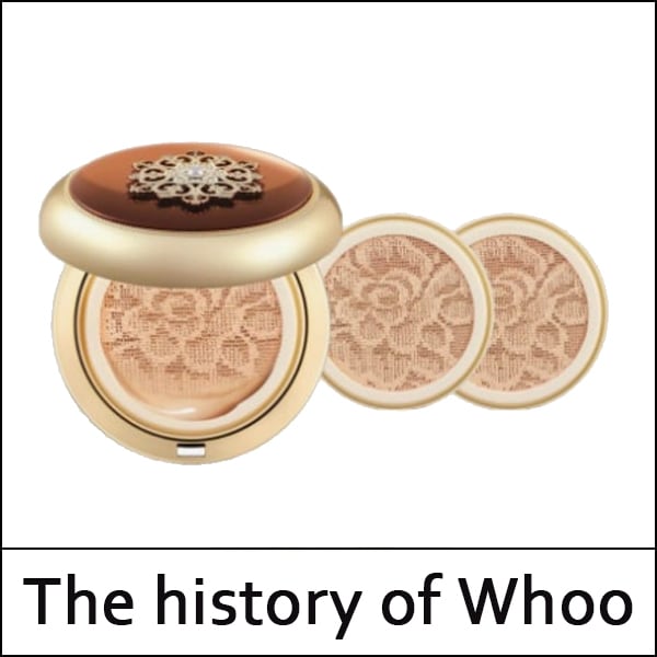 [The History Of Whoo] (sg) Cheongidan Radiant Essence Cushion Special Set 15g(+Refill 15g*2ea)