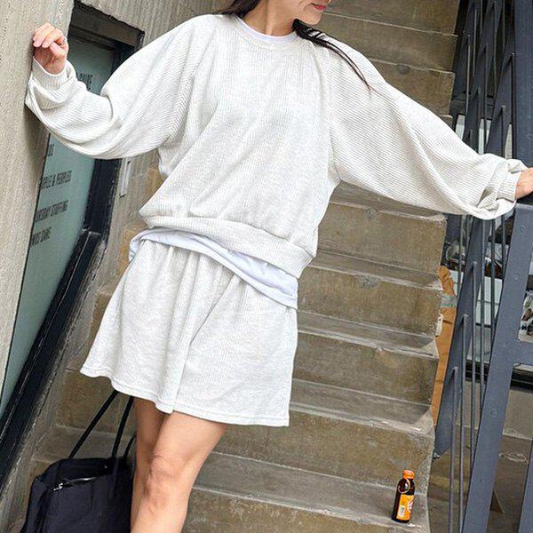 （SET）モズワッフルセット 春 女性 トレーニングウェアセット