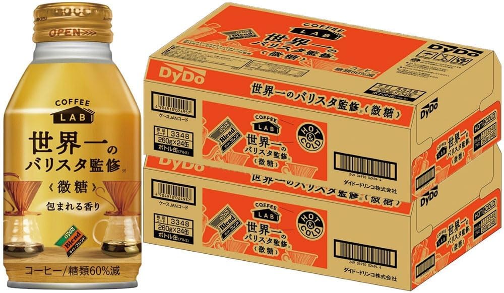 ダイドーブレンド 微糖 世界一のバリスタ監修 260ml×2ケース/48本