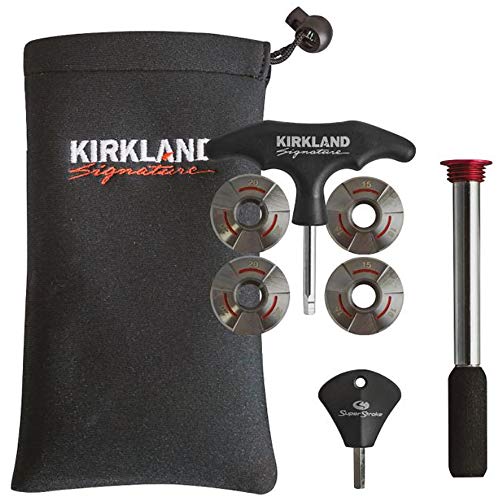 カークランドシグネチャー KS1 ゴルフパター用 ウェイト キット シルバー Signature KS1 Golf Putter Weight Kit