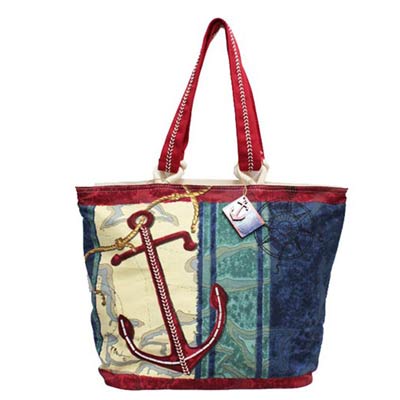 SUNNSAND　サン＆サンド　マリンプリント　キャンバストートバッグ