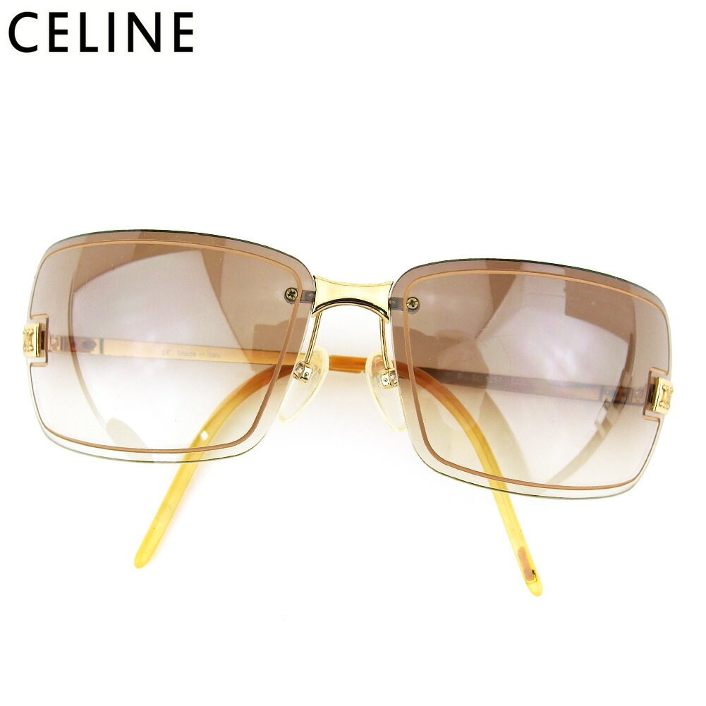 【中古】 セリーヌ サングラス メガネ アイウェア メンズ可 CELINE T20332