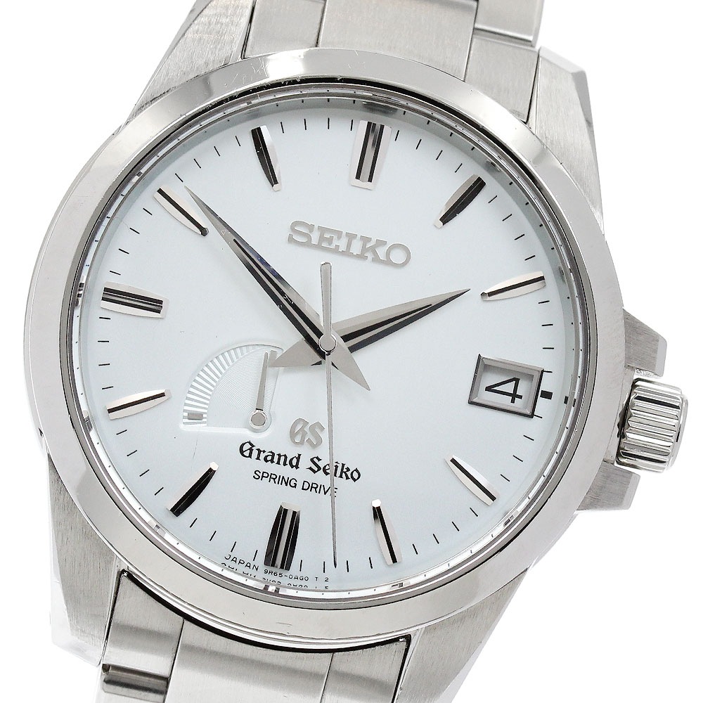 セイコー SEIKO SBGA015/9R65-0AG0 グランドセイコー パワーリザーブ スプリングドライブ メンズ _932537【中古】