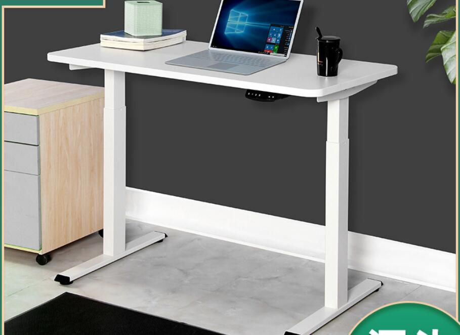 電動昇降テーブルパソコン ノート電動式スタンディングデス　ワンタッチで高さを調整できる