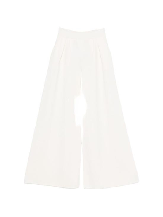 MAX MARA Women Straight Pants 11331011600 001 Bianco