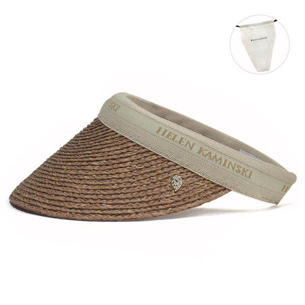 マリーナバイザーハットラフィアハットサンキャップ帽子 誰が MARINA-NN261