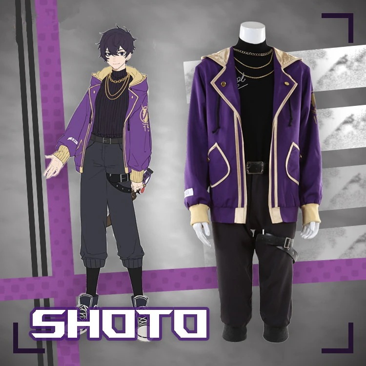 426VTuber バーチャルライバー Shoto shxtou コスプレ衣装 コスチューム 变装