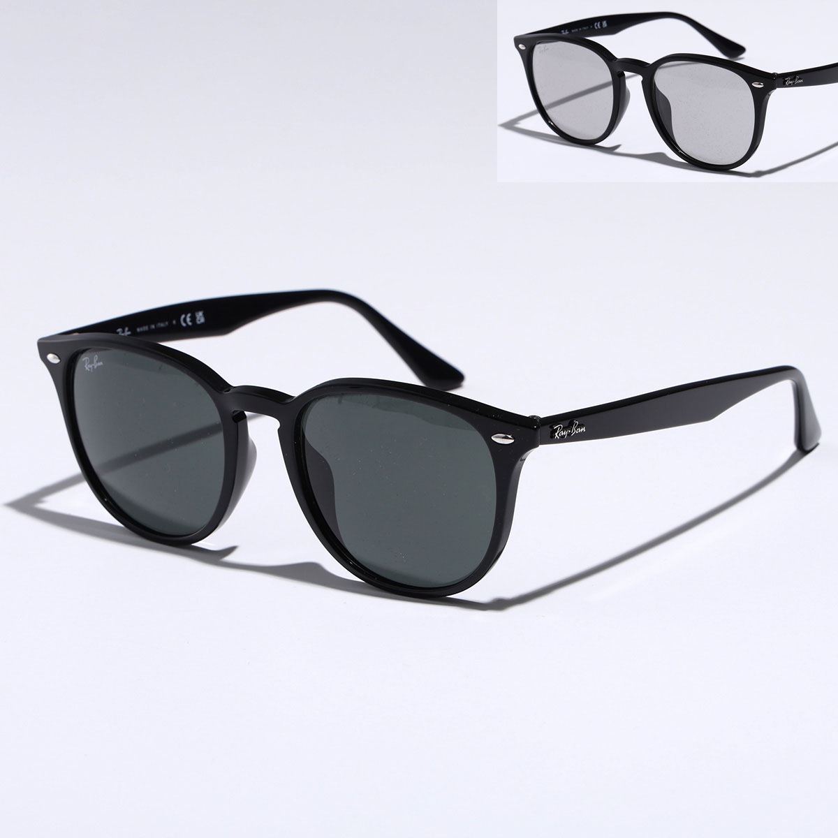 Ray-Ban レイバン サングラス RB4259F メンズ レディース ボストン型 セルフレーム フルリム メタルロゴ ローブリッジフィット アイウェア カラー2色 18,998円