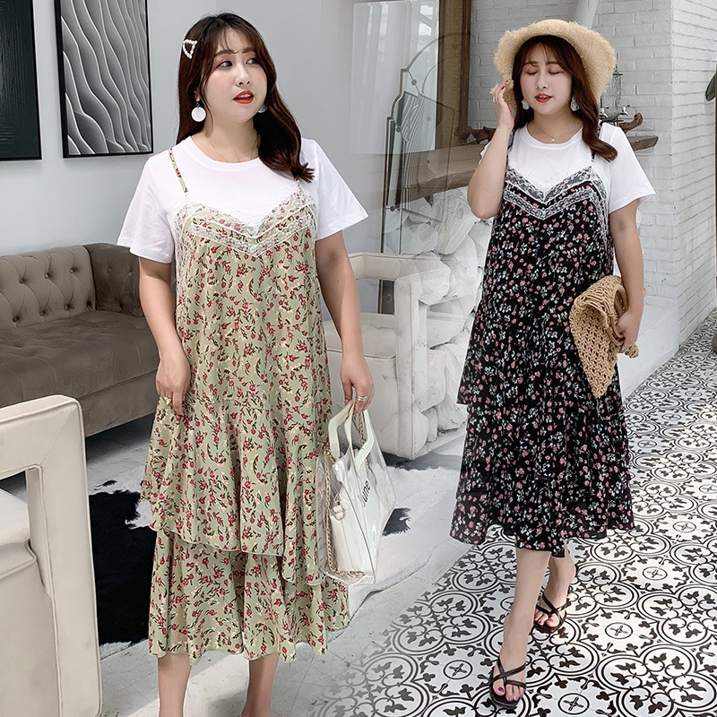 ワンピース 大きいサイズ 半袖 春夏 韓国 妊婦 マタニティ ゆったり きれいめ 3l 4xl 5l