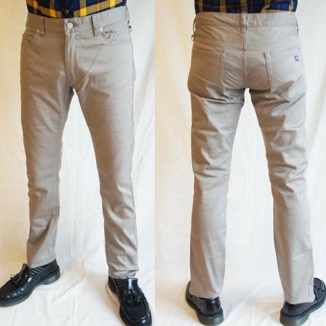 ネバートラスト ストレッチカツラギ ５ポケットパンツ