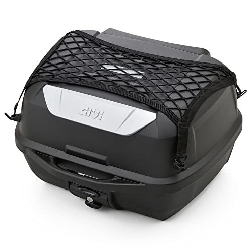 サイズ：便利な付属品セット GIVI (ジビ) バイク用 リアボックス 43L 未塗装ブラック モノ