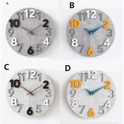 壁掛け時計 おしゃれ 掛け時計 石風文字盤 静音 モダン 上質 ギフト 寝室 玄関 インテリア ポップ スイープ式 華やか新作 6,766円