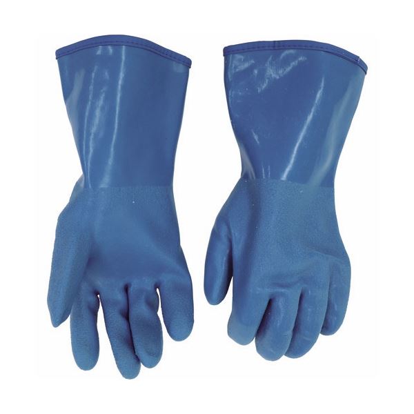 （まとめ）三重化学工業 ミエローブ ハイブリッド防寒 S ブルー NO.703-S 1双[x5]