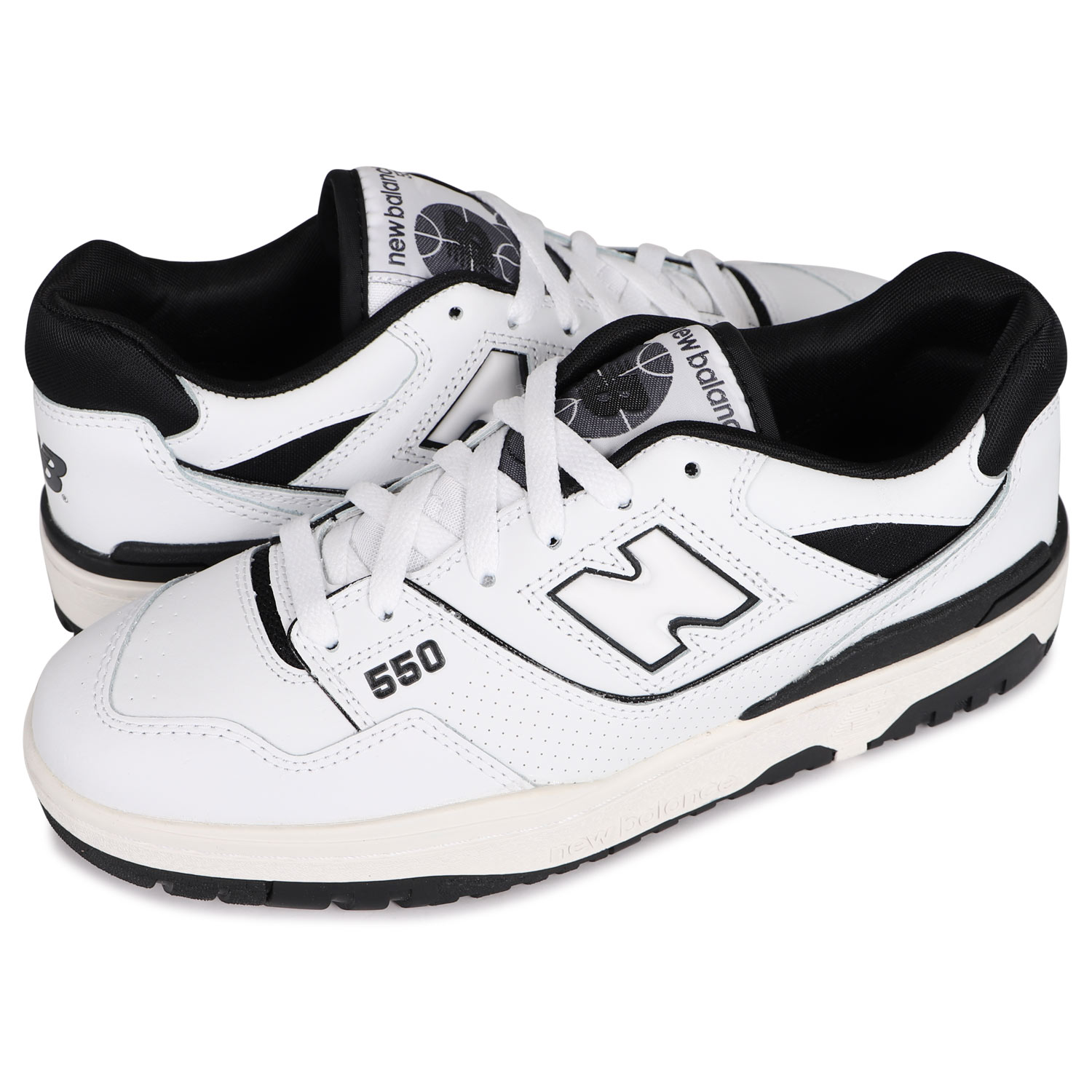 550 スニーカー メンズ Dワイズ ホワイト 白 BB550HA1