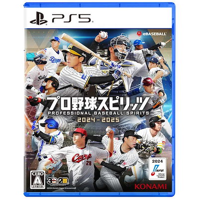 他サイト： コナミデジタルエンタテインメント 【PS5】プロ野球スピリッツ2024-2025 ELJM-30459 PS5 プロヤキュウスピリッツ 2024-2025の商品画像