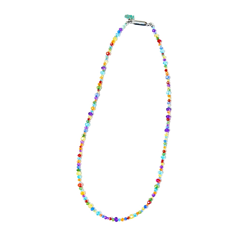 [EXOスホWINNER ソン·ミンホサンダラパク着用] RAINBOW BLING BEADS NECKLACE #57