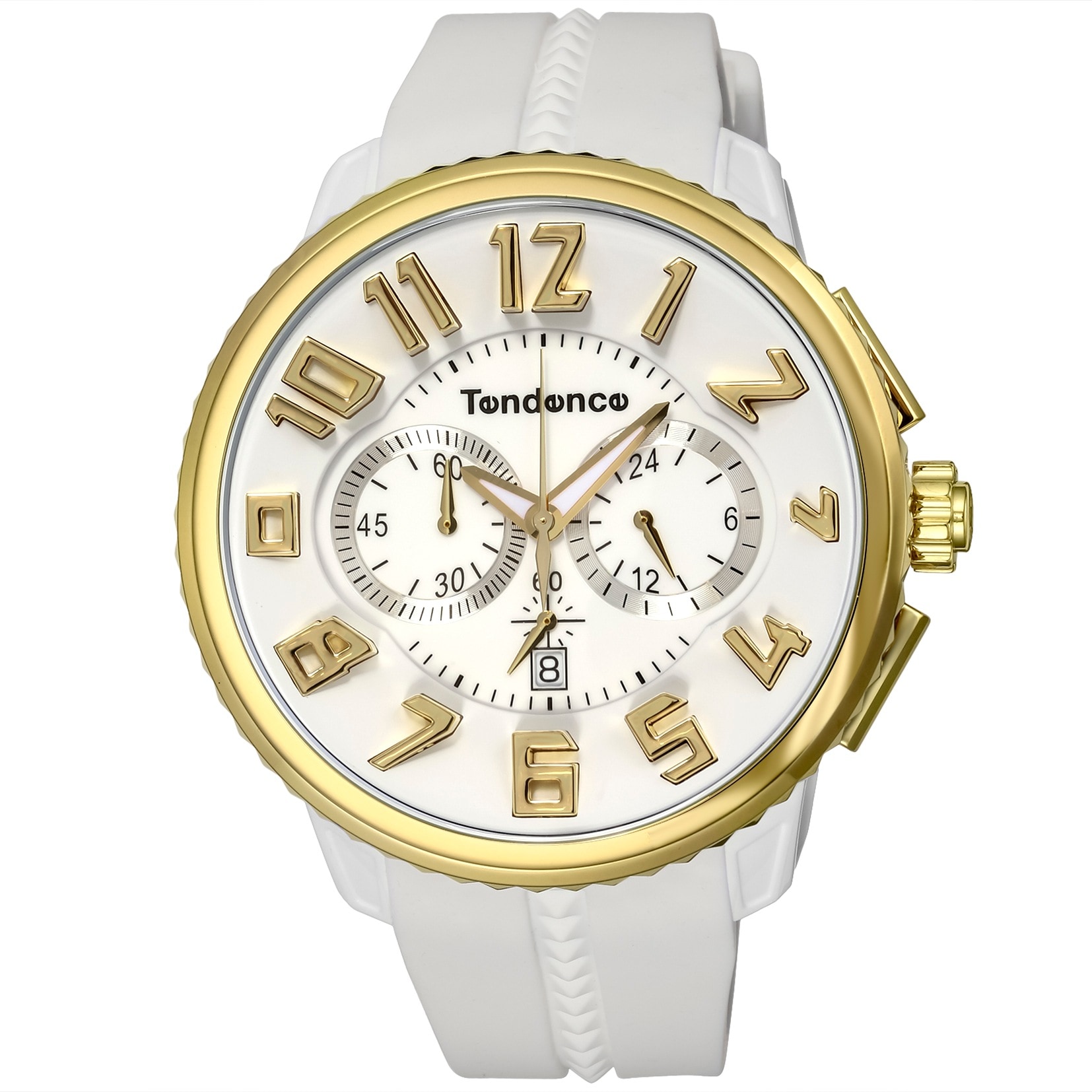 【腕時計】 TENDENCE(テンデンス) Gulliver Round / ガリバーラウンド ユニセックス ホワイト クォーツ TY046019 時計 ブランド
