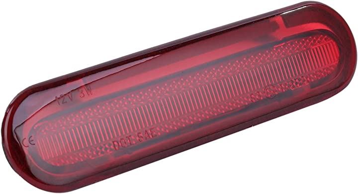 スズキ 用 LED ハイマウント ストップ ランプ レンズ ライトバー ワゴンR スティングレー MH34S MH44S MH35S 55S MH85S 95S 等 社外品(レッド)