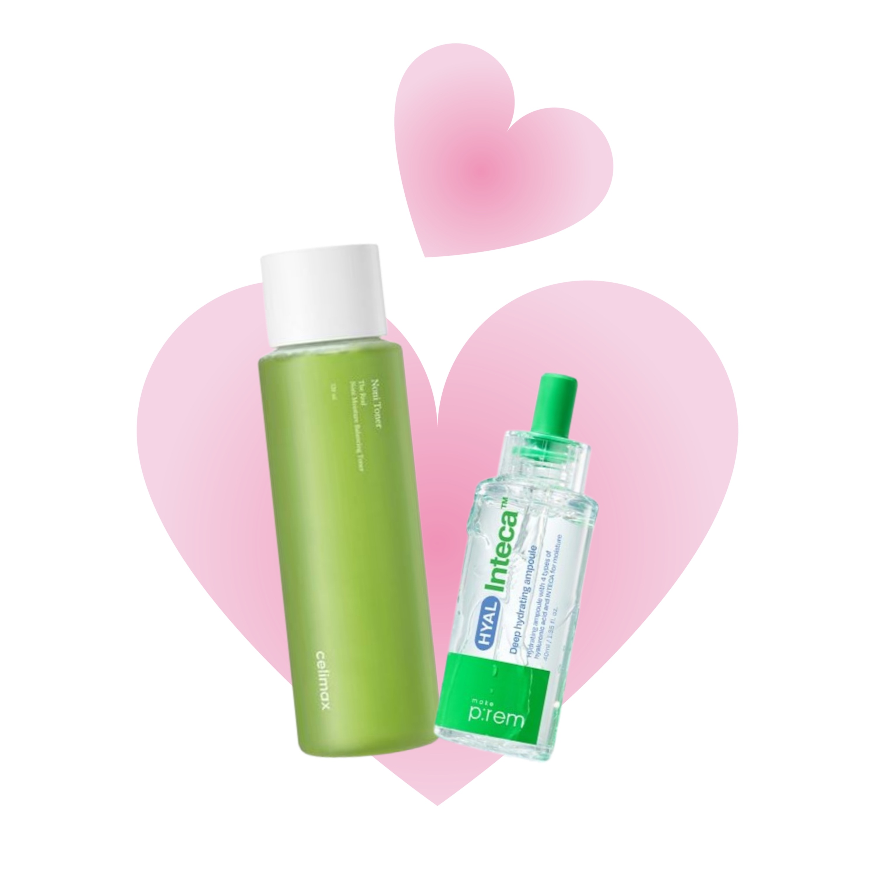 [SNS hottem 企画構成] リアルノニ 水分トナー 320ml + ヒアル·インテカ 水分アンプル 40ml