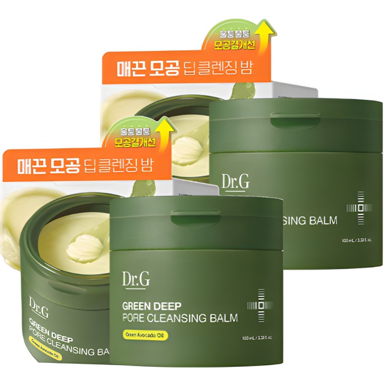 【韓国人気製品】 グリーンディープポアクレンジングバーム 100ml*2