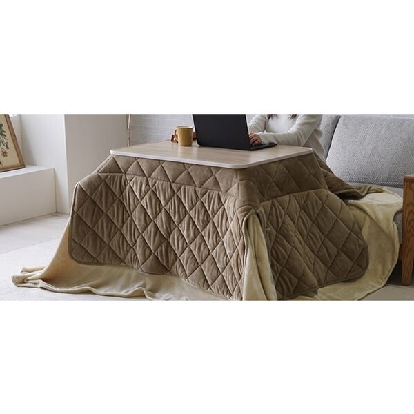 1182100027531 ミルフィーH 長方形 掛 BE 225X255 ベージュ こたつ布団 メーカー直送