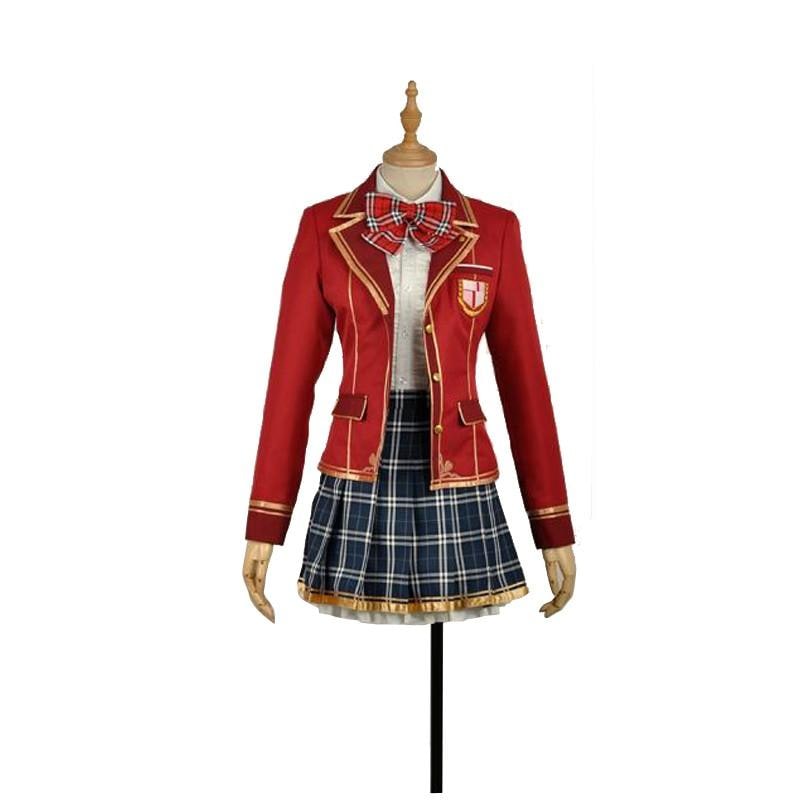 アイドルマスター シンデレラガールズ THE IDOLM@STER CINDERELLA GIRLS 制服 島村卯月 五十嵐響子 コスプレ衣装