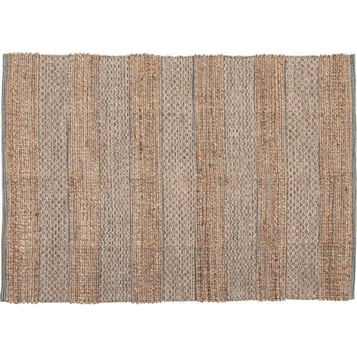 ラグ 130 190 130×190 190×130 1.5畳 コットン 綿 ジュート 麻 リゾート アジアン ナチュラル 北欧 シンプル おしゃれ 敷き物 ベージュ ブラウン 茶色 インテリア リビ