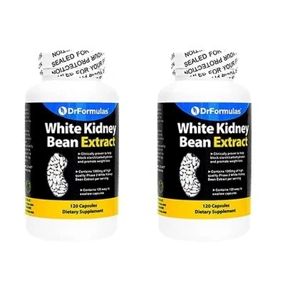 【正規品】BioProsper　ホワイトキドニー ビーン エキストラクト120カプセル　2本 海外発送便商品