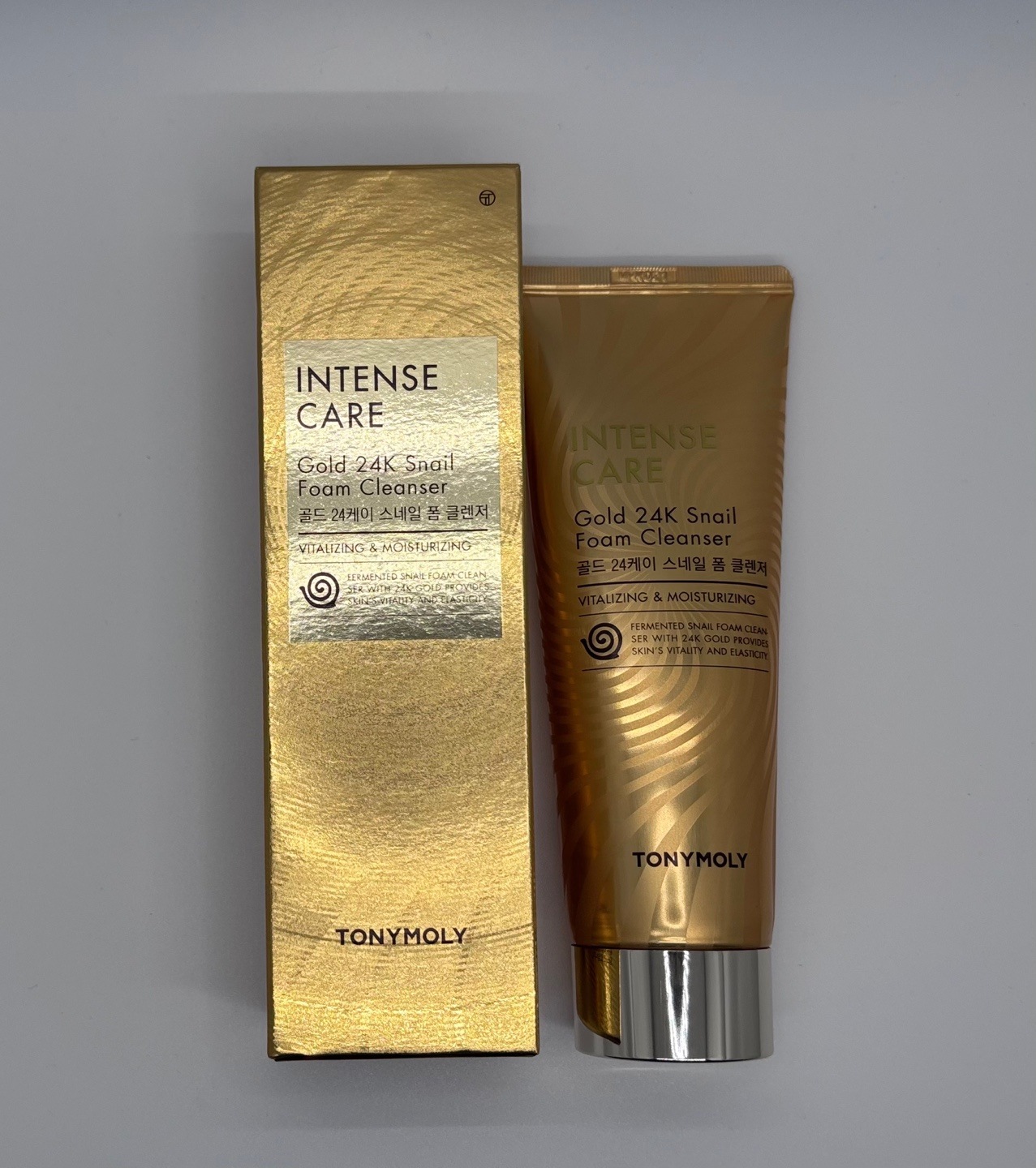 インテンスケアゴールド24Kスネイルフォームクレンザー 150ml :: 弾力 栄養 保湿 クレンザ