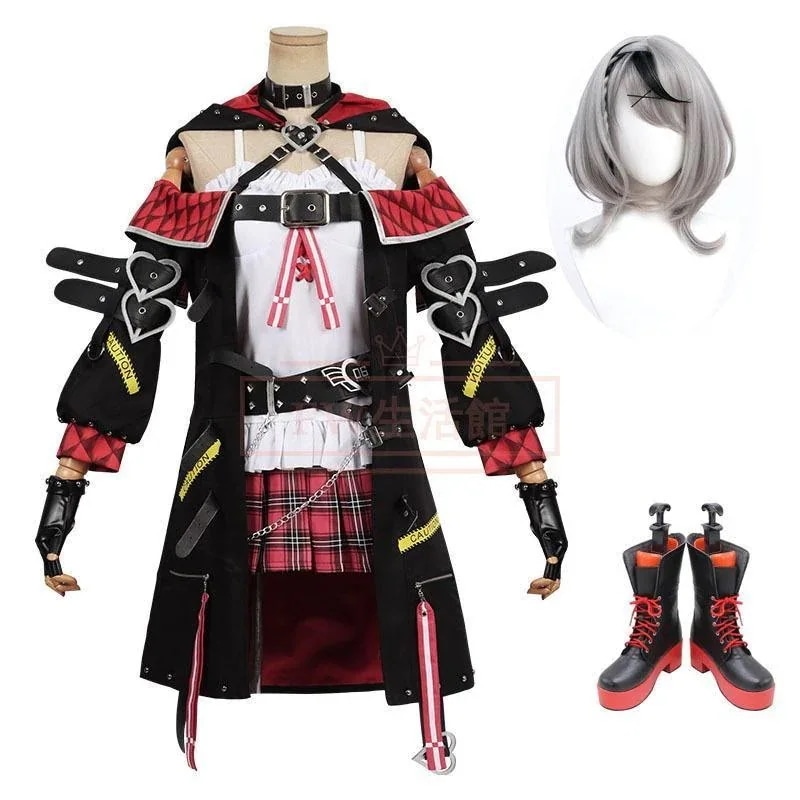 バーチャルYouTuber 沙花叉クロヱ コスプレ衣装コスチューム 演出服 アニメ ゲーム ハロウィン ロールプレイ 変装