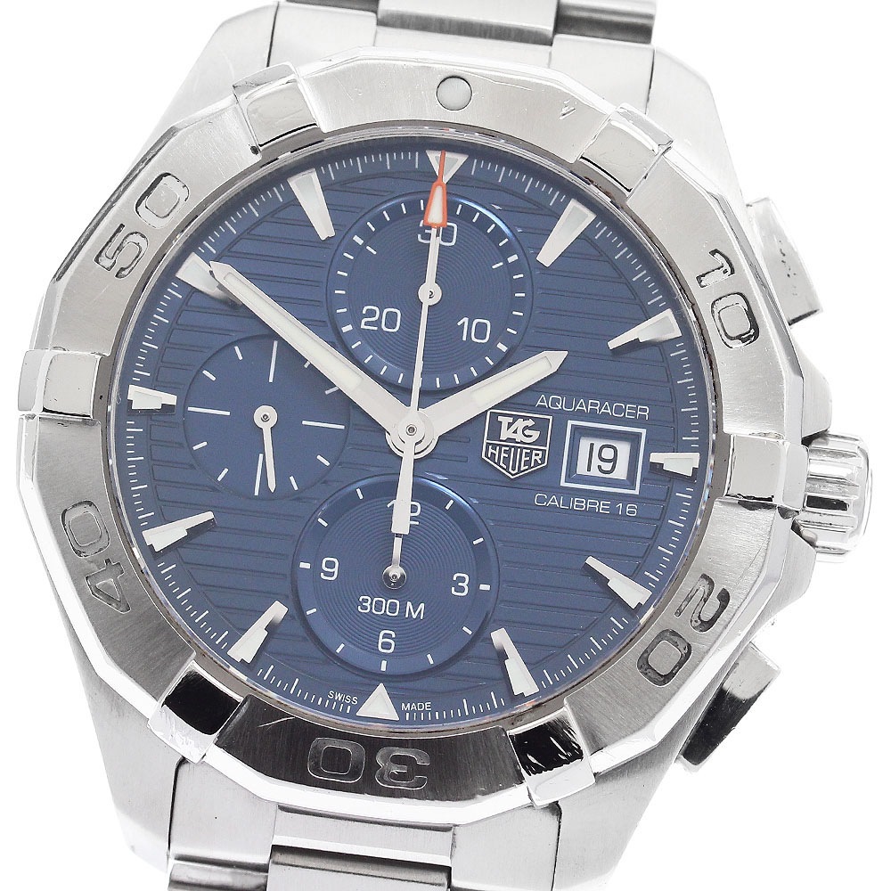 タグホイヤー TAG HEUER CAY2112-2 アクアレーサー クロノグラフ 自動巻き メンズ _902977【中古】