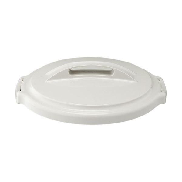 （まとめ）リス WORK＆WORK丸ペール45L フタ グレー DS-986-842-0 1個（本体別売）10セット