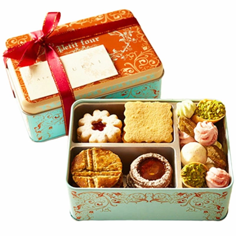 アトリエうかい フールセック クッキー缶 小 1個 クッキー 詰め合わせ ギフト プレゼント 焼き菓子 お土産 敬老の日