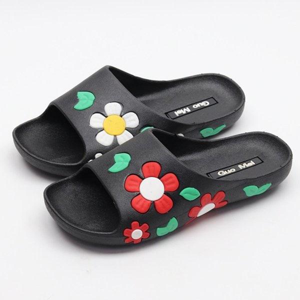 女性カジュアルスリッパ ローヒールスリッパ