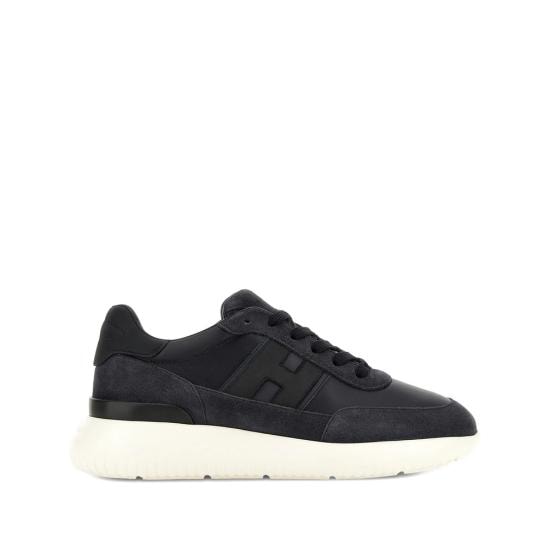 HOGAN Men Sneakers HXM7090GB90U HG0071 GREY BLACK