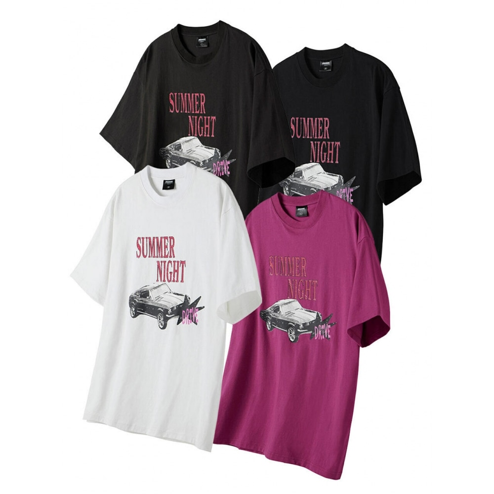 アーバナージュサマーナイトオーバーショートスリーブ (4COLOR)